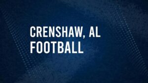 How to Watch Crenshaw County, AL High School Football Games Streaming Live – August 30