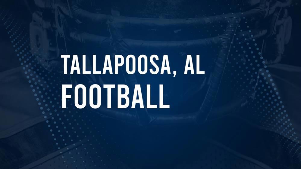 How to Watch Tallapoosa County, AL High School Football Games Streaming Live – August 23