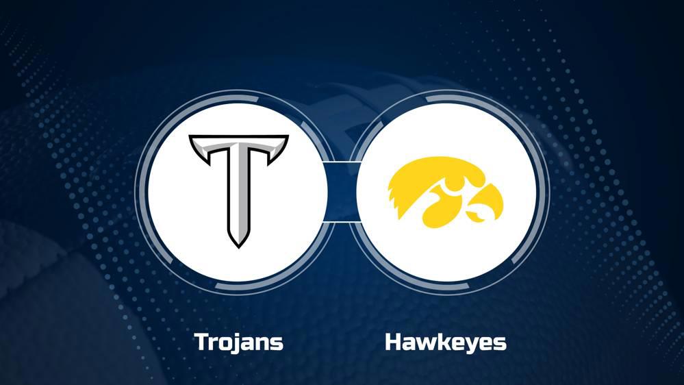 Where to Watch Troy vs. Iowa on TV or Streaming Live - Sept. 14