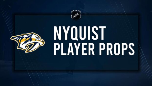 Gustav Nyquist Player Prop Bets for the Predators vs. Red Wings Game - October 12