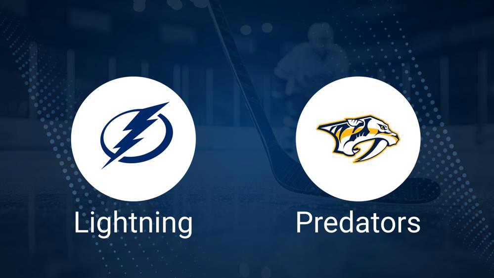 How to Pick the Lightning vs. Predators Game with Odds, Spread, Betting Line and Stats – October 28