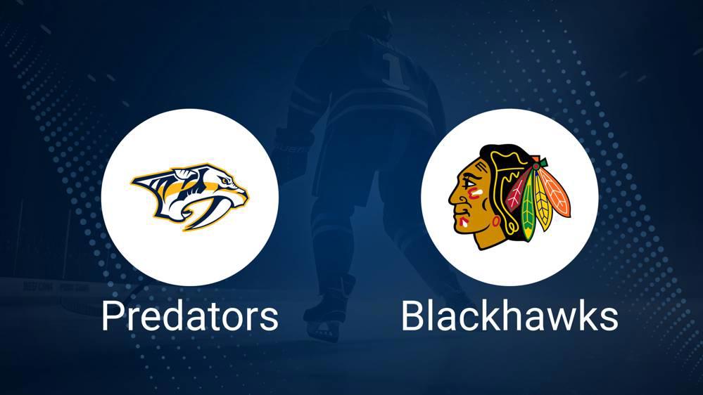 How to Pick the Predators vs. Blackhawks Game with Odds, Spread, Betting Line and Stats – October 25