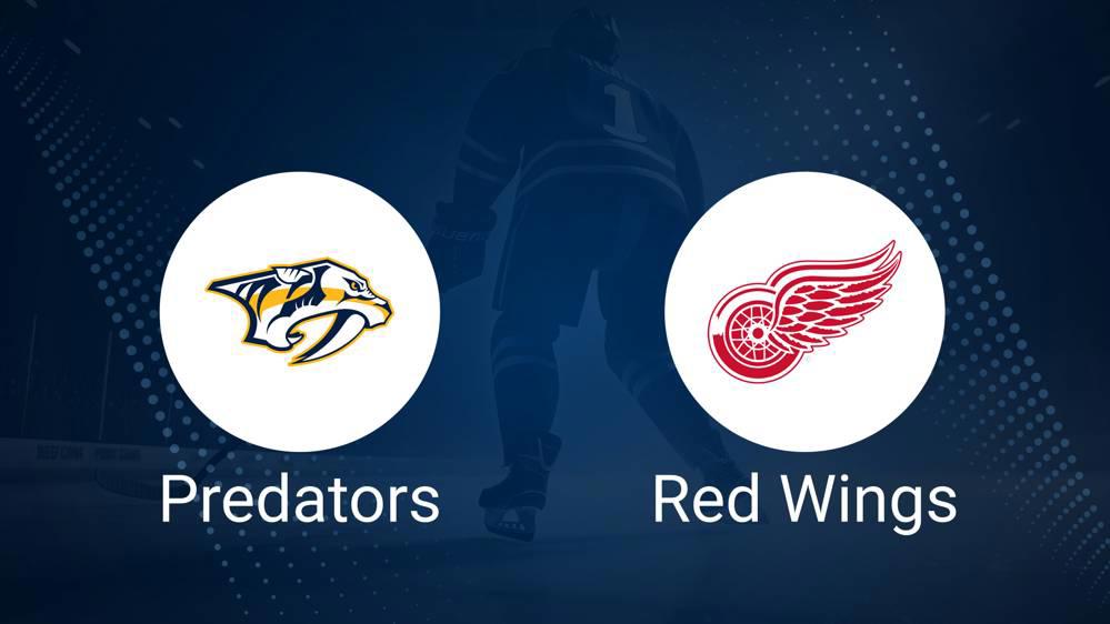 How to Pick the Predators vs. Red Wings Game with Odds, Spread, Betting Line and Stats – October 19