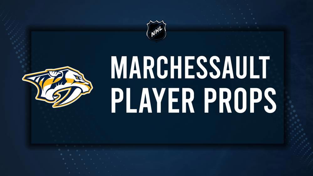 Jonathan Marchessault Player Prop Bets for the Predators vs. Bruins Game - October 22