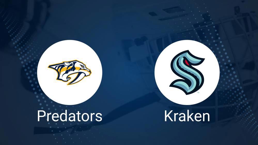 Predators vs. Kraken Injury Report Today - October 15