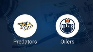 Predators vs. Oilers Injury Report Today - October 31