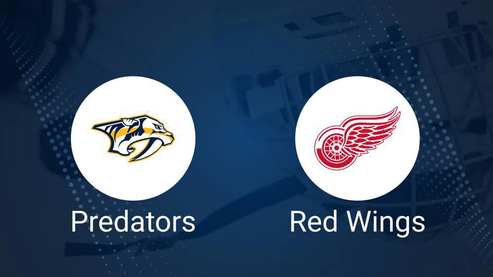 Predators vs. Red Wings Injury Report Today - October 19