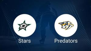 Stars vs. Predators Injury Report Today - October 10