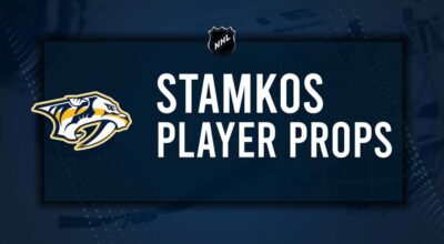 Steven Stamkos Player Prop Bets for the Predators vs. Bruins Game - October 22