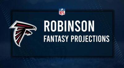 Bijan Robinson Fantasy Projections: Week 10 vs. the Saints