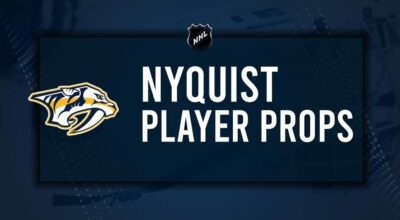 Gustav Nyquist Player Prop Bets for the Predators vs. Capitals Game - November 6