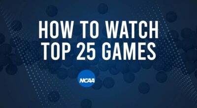 How to Watch Top 25 College Basketball Games - Tuesday, November 19