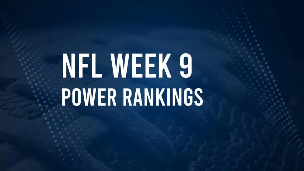 Lions, Chiefs, Week 9 NFL Power Rankings Alabama Now