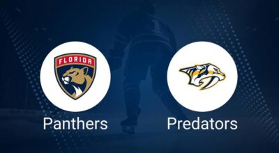 Where to Watch Florida Panthers vs. Nashville Predators on TV or Streaming Live - November 7