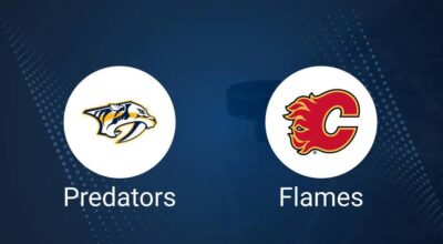 Predators vs. Flames Injury Report Today - December 10