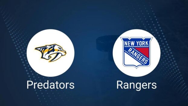 Where to Watch Nashville Predators vs. New York Rangers on TV or Streaming Live - December 17