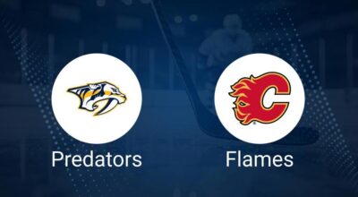 Flames vs. Predators Injury Report Today - January 4