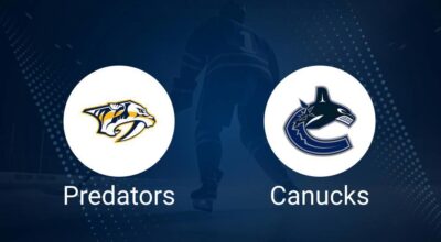 Jonathan Marchessault Injury Status - Predators vs. Canucks Injury Report January 3