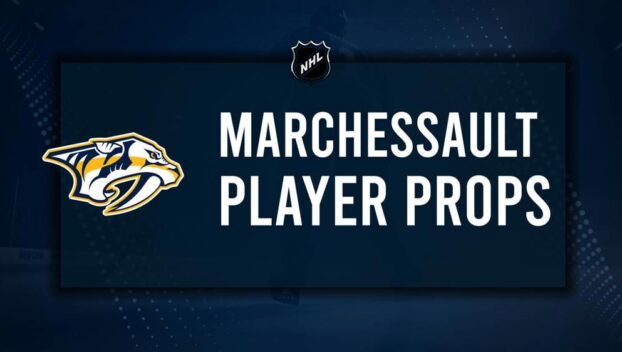 Jonathan Marchessault Player Prop Bets for the Predators vs. Sharks Game - January 21