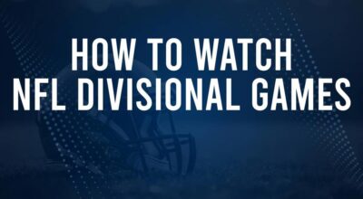 NFL Divisional TV Schedule, Streams, Start Times, Channels