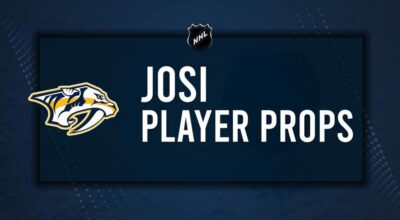 Roman Josi Player Prop Bets for the Predators vs. Golden Knights Game - January 14