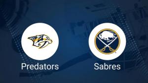 Where to Watch Nashville Predators vs. Buffalo Sabres on TV or Streaming Live - January 31