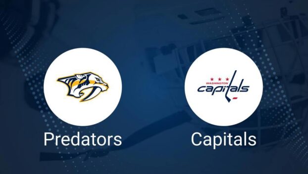 Where to Watch Nashville Predators vs. Washington Capitals on TV or Streaming Live - January 11