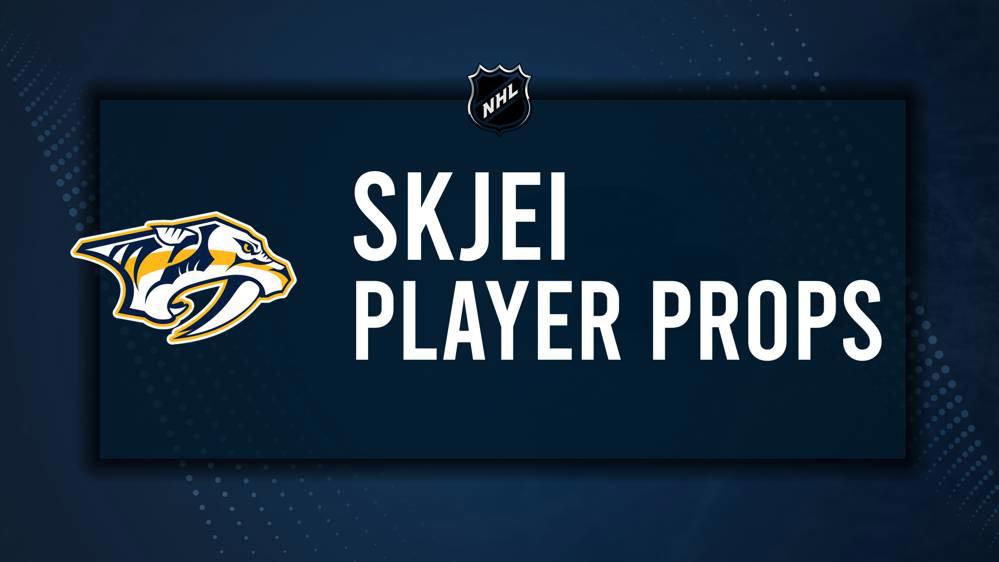 Brady Skjei Player Prop Bets for the Predators vs. Panthers Game - February 25