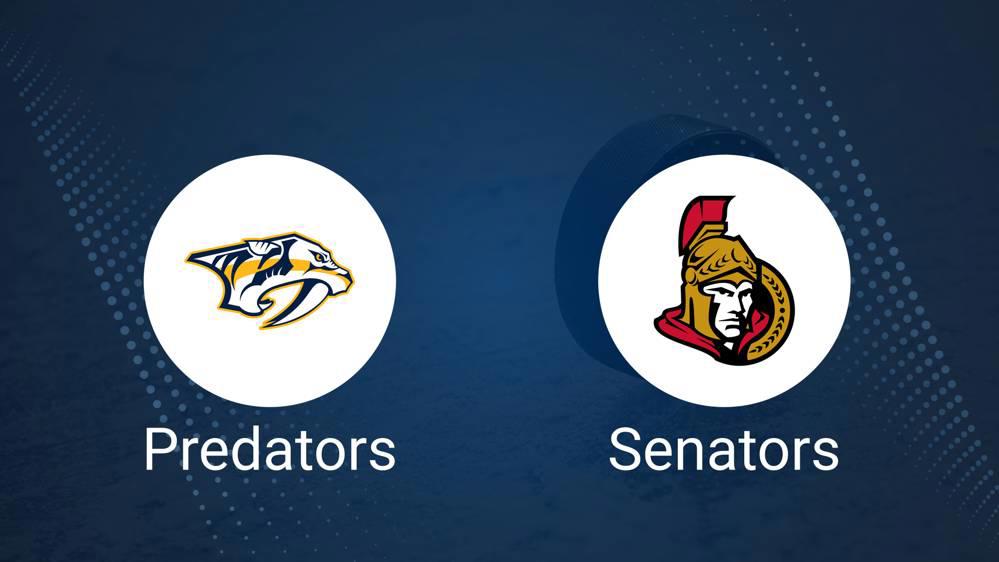 How to Pick the Predators vs. Senators Game with Odds, Spread, Betting Line and Stats – February 3