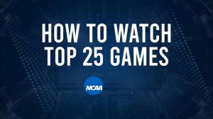 How to Watch Top 25 College Basketball Games - Sunday, February 9