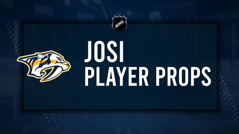 Roman Josi Player Prop Bets for the Predators vs. Senators Game - February 3